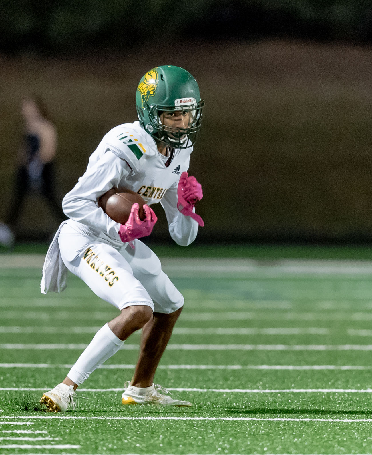 Friday night high school football action